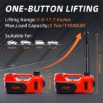 STANDTALL Electric Car Jack Kit 5 Ton 12V Car Jack Hydraulic