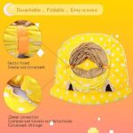 2-in-1 Collapsible Rabbit Tunnel Tubes Toys with Removable Mat