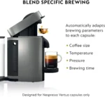 Nespresso Vertuo Plus Coffee and Espresso Maker by De’Longhi, Grey with Aeroccino Milk Frother