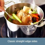 All-Clad D3 3-Ply Stainless Steel Saut?? Pan 6 Quart Induction Oven Broiler Safe 600F Pots and Pans,Cookware Silver