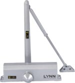 LYNN HARDWARE Medium/Heavy Duty Commercial Door Closer - US26D Aluminum