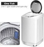 Giantex Portable Washing Machine Full Automatic Washer and Spinner Combo