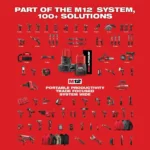 M12 12-Volt Lithium-Ion Cordless Bluetooth/AM/FM Jobsite Radio with Charger 2951-20