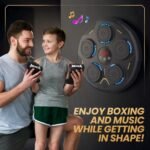 Bewolk Music Boxing Machine with Gloves Boxing Music Workout Machine