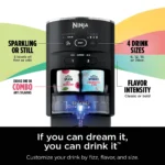 Ninja 60L Thirsti Drink System,Soda Maker,Carbonated Water Machine