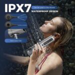 Upwayde Water Powered Ear Cleaner with 6 Reusable Replacement Tips and 3 Water Pressure Modes