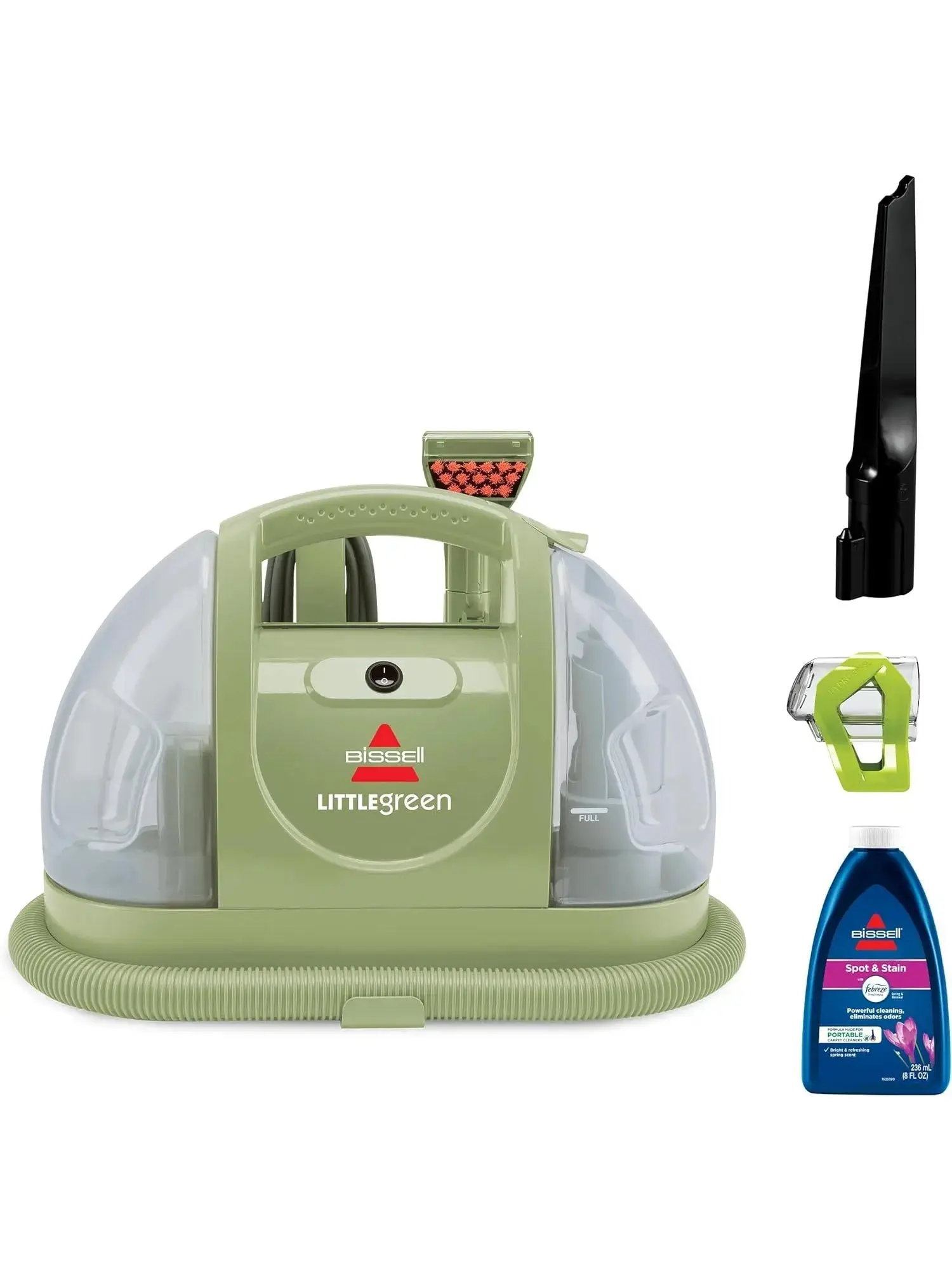 BISSELL Little Green Multi-Purpose Portable Carpet and Upholstery Cleaner,Car and Auto Detailer,with Exclusive Specialty Tools,Green BISSELL Little Green Multi-Purpose Portable Carpet and Upholstery Cleaner,Car and Auto Detailer,with Exclusive Specialty Tools,Green