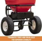 Multi-Purpose Walk Behind Push Spreader 3039632R Grounds Keeper,100 Pound Capacity,Multi Use Tool for Grass Seed,Salt,De-Icer,Fertilizer and Seeds