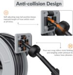 Giraffe Tools Pressure Washer Hose Reel,Any Length Lock,Auto Rewind,Wall Mounted