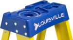 Louisville Ladder 5-Foot Fiberglass Step Ladder,250-Pound Load Capacity,Type I,FS2005