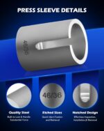 Orion Motor Tech Bushing Press Kit,27pc Pull and Press Sleeve Kit