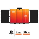 Blackstone 3-Burner 28" XL Griddle with Hood in Black