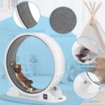 HOVONO Cat Exercise Wheel with Pedometer,10 Minutes Fast and Easy Installation