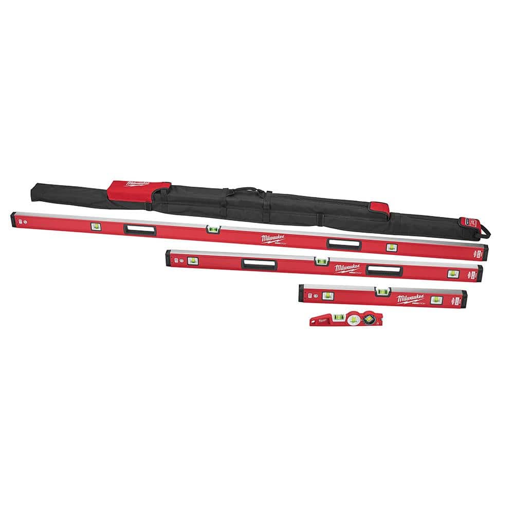 10 in. /24 in. /48 in. /78 in. REDSTICK Magnetic Box and Torpedo Level Set MLBXCM78 10 in. /24 in. /48 in. /78 in. REDSTICK Magnetic Box and Torpedo Level Set MLBXCM78