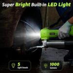 ?TaskStar Grease Gun Battery Powered,[Super Efficient] Electric Grease Gun Kit