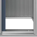 Small Metal Garden Sheds in 4 Colours