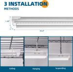 Barrina Mini Greenhouse with LED Grow Light 4-Tier Portable Metal Plant Stand