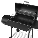 Royal Gourmet 30" BBQ Charcoal Grill and Offset Smoker