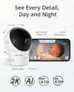 eufy Baby Smart Sock S320 Baby Monitor with 2K Camera