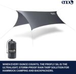 Hammock System - Includes Sub6 Hammock,Helios Suspension System,Guardian SL Bug Net,and Rain Tarp - Set of Lightweight Hammock Essentials for Camping,or Hiking - Grey/Lichen