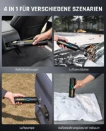 Fanttik 19000PA Slim V8 Apex Mini Car Vacuum