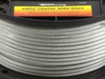 Forney Vinyl Coated Galvanized Wire Rope Aircraft Cable,250-Feet