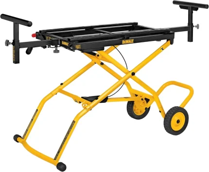 DEWALT Miter Saw Stand With Wheels (DWX726),Yellow