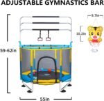 PY SUPER MODE Trampoline for Kids with Enclosure Net