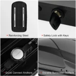 Cargo Box,Waterproof Rooftop Cargo Carrier,Heavy Duty Roof Storage Box