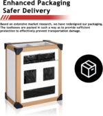 AirWire Tool Chest,5-Drawer Rolling Tool Storage Cabinet with Enhanced Packaging