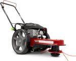 Walk Behind String Mower With 160cc Viper 4-Cycle Engine,22 ?Cutting Diameter,14 ?Never-Go-Flat Wheels,Easy Assembly,Adjustable Handlebar,Model # 40314