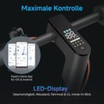 Xiaomi E-Scooter with German Road Legal (Max 20 km/h,Up to 70 km Range & 25 Percent Incline,Pneumatic Tyres,Dual Brakes,Display,Aluminium Body,App)