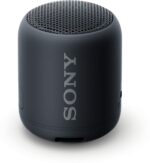 Sony SRSXB12 Mini Bluetooth Speaker Loud Extra Bass Portable Wireless Speaker with Bluetooth Loud Audio for Phone Calls Small Waterproof and Dustproof Travel Music Speakers Black SRSXB12B