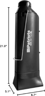 4Patriots Solar Water Heater - Portable Thermos Flask Boils Water Using The Sun