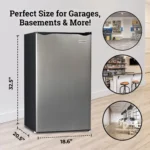 Igloo 3.2 Cu.Ft. Single Door Compact Refrigerator with Freezer