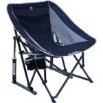 GCI Outdoor Pod Rocker Collapsible Rocking Chair,Indigo Blue