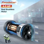 Famistar Folding Treadmill for Home with 15 Levels Auto Incline,300LB Capcity,10MPH Fast Speed Controls