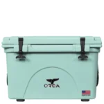 ORCA 40 Quart Hard Cooler Insulated Ice Chest,Seafoam Green