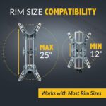 AutoSolo 3D DSP Alignment Wheel Clamp & Magnetic Adapter for Camber Castor Gauges