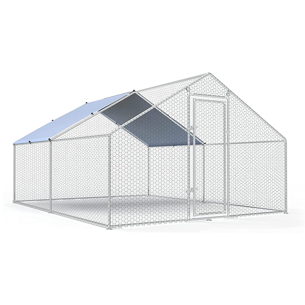 Large Metal Chicken Coop Walk-in Poultry Cage Large Metal Chicken Coop Walk-in Poultry Cage